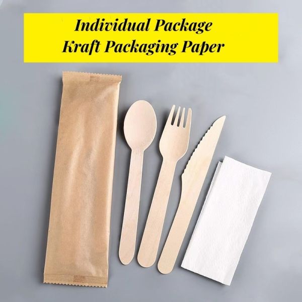 Disposable Wooden Cutlery Eco-Friendly Solution for Environmentally Friendly Dining