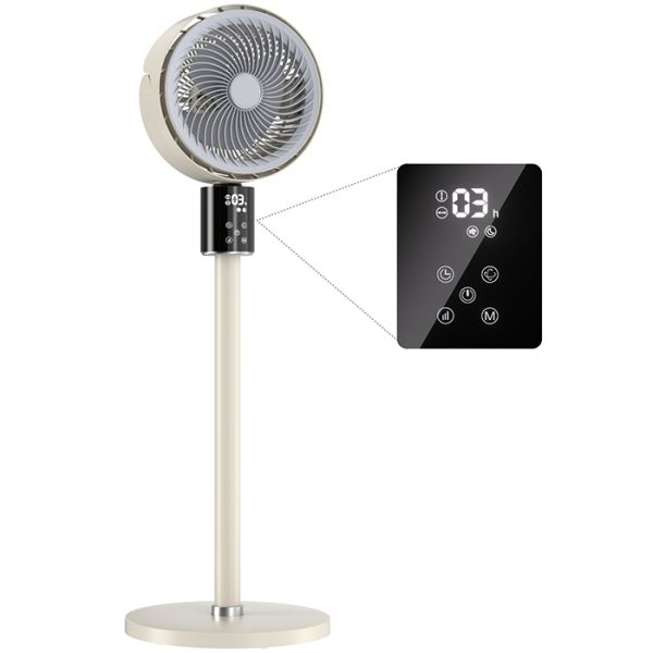 3D Oscillation Silent Remote Control Air Circulating Fan and Standing Fan for