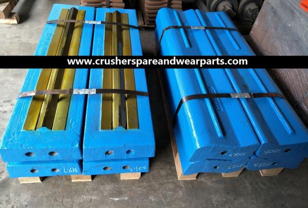 McCloskey I54 Blow Bar hammer high chrome for quarry stone crusher impact crusher spare parts wearing parts
