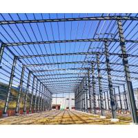 Matériaux de construction préfabriqués d'entrepôt de structure métallique à vendre