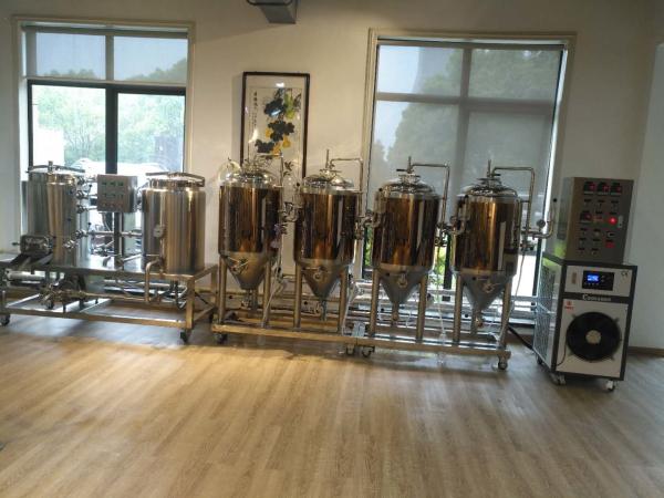 Automatic Control 4BBL Small Brewery Equipment Electricity Heating Eco Friendly