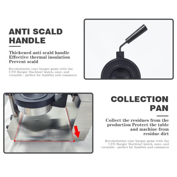 Усовершенствованный бутерброд с мороженым вафлем Панини пресс-мастер мороженого производитель бургер НЛО для коммерческих