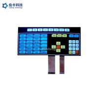 Clavier plat de membrane de taille faite sur commande, clavier fait sur commande non tactile de membrane