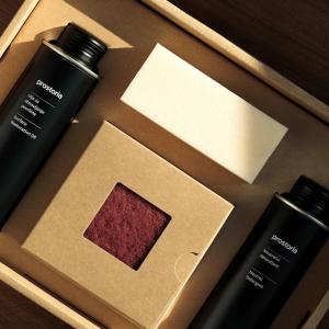 Caixa de embalagem cosmética de papel kraft reciclável