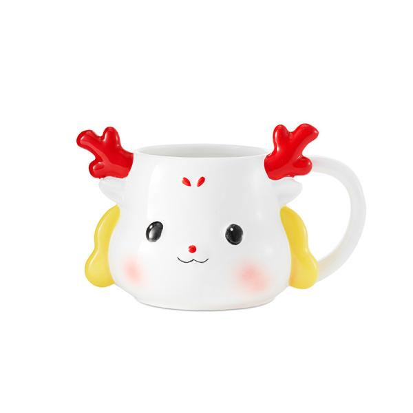 Ready To Ship In Stock Customized Ceramic Gift Sets Microwave and Dishwasher Safe Solid Color Decal On Glaze