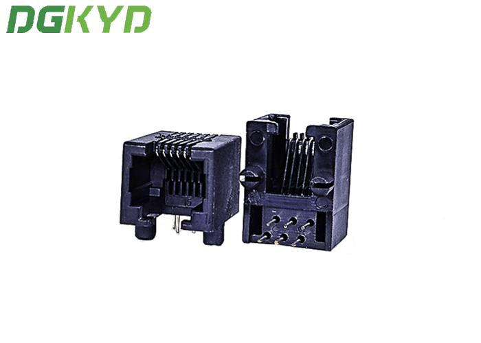 DGKYD53211166IWA1DY1017 PBT rj45 модульный разъем, RJ45 однопортовый разъем без светодиодов