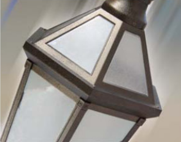 Villa District LED Garden Lights , Outside Garden Lights Coated With Polyester Powder