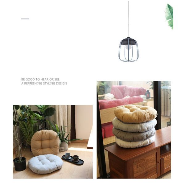Solid Color Cotton Cushion PE Foam Chair Cushion Pillow Pressure Relief Seat Cushion