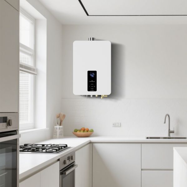 20L LED Display Natural Gas Whole House Tankless Hot Water Heater 20L Efficient
