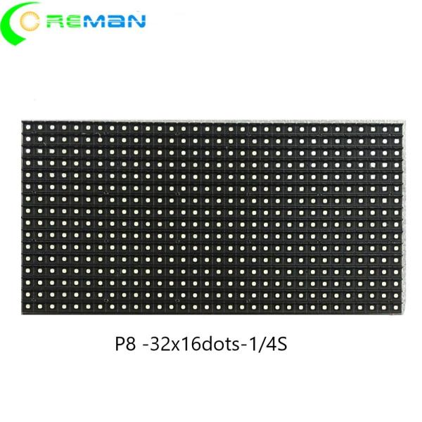 32x16 LED Display Module Hub75  For Full Color LED Advertising Sign Pixel Pitch 8mm