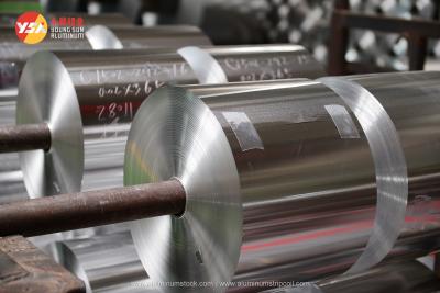 Customizable Coated Aluminum Foil / Pre-coated Aluminum Foil / Waterproof Aluminum Foil | 1060, 1235, 8011 | For Roof Waterproofing, Wall Moisture Barrier & Pipe Wrapping