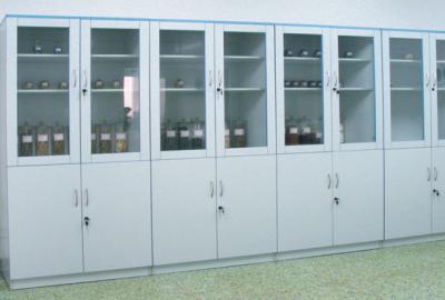 CE Verified Pharmacy Medicine Cabinet Full Wood Structure For Hospital