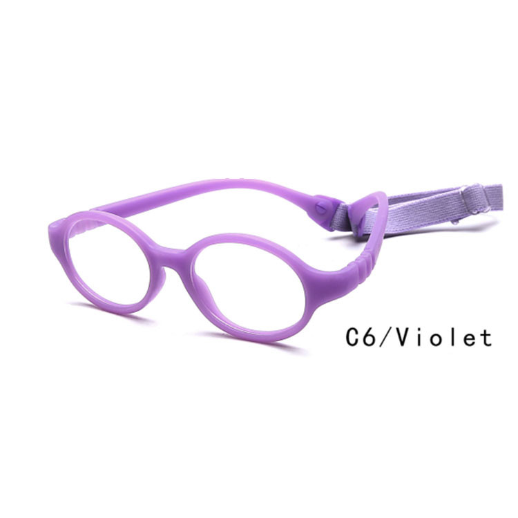 Гибкие дети обрамляют круглые оптически стекла TR90 для детей читая Eyewear