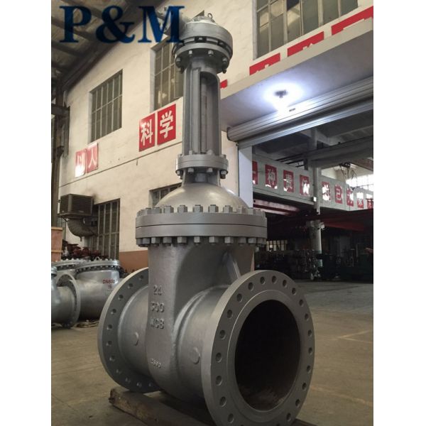 24 inch 300LB WCB cast steel gate valve