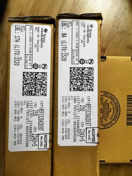 REF3320AIDCKT power management integrated circuits from Texas Instruments   In Stock