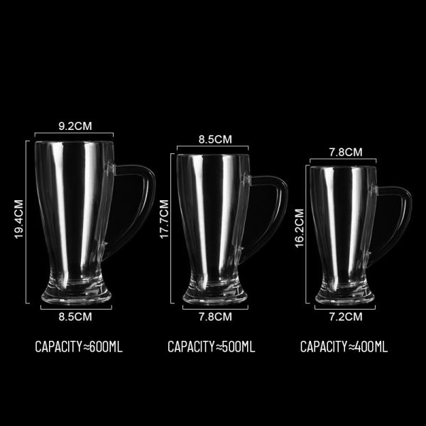 Produits en verre de qualité alimentaireBespoke 12 ̊17 oz Bier Produits en verre de qualité alimentaireFabrique directe en grosB2B Solutions de prix en vrac