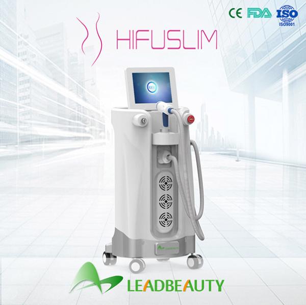 Advanced VERTICAL ultrasound machine/hifu body slimming machine/body slimming hifu