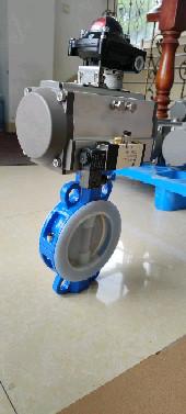 3 vias válvula de esferas pneumática atuador de válvula borboleta OEM