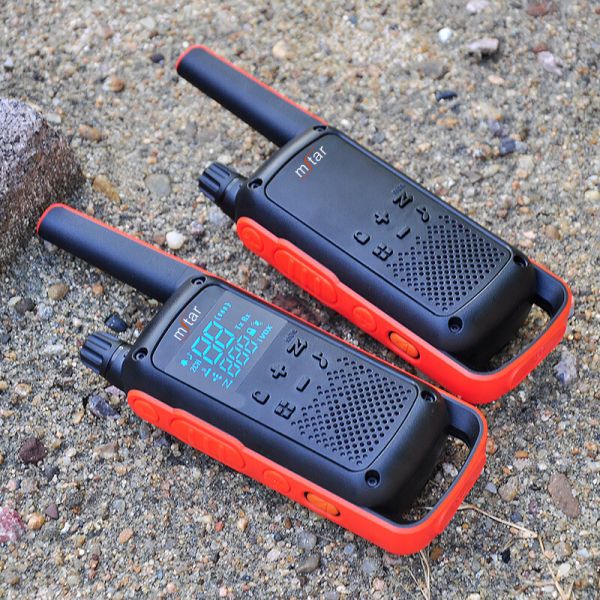 Talkie-walkie motorola Talkabout T82 Extreme Quad 5km Pmr Battery Earpiece Twin Pack Cost-effective Two-Way Radio Walkie Talkie