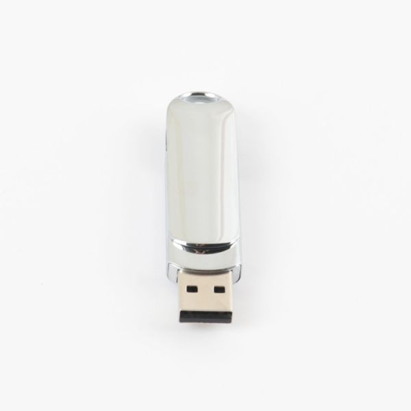 Shiny Metal Usb Flash Drive Twist Shaped 16GB 32GB 64GB 128GB 100mbs Usb 3.0