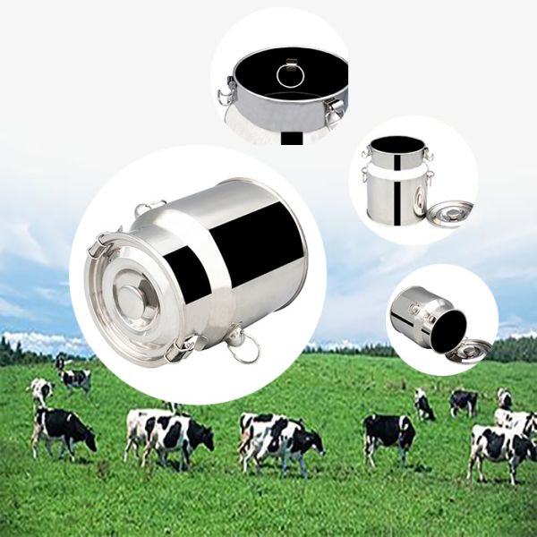 ведро молока нержавеющей стали меда SS 304 заквашивания 15L алюминиевым отполированное зеркалом