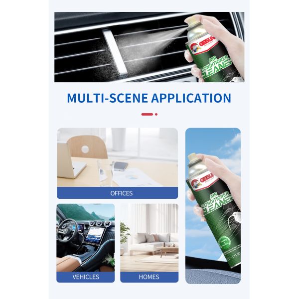 ODM Automóvil Aire acondicionado para automóviles Limpiador AC Desinfectante Spray Antibacteriano