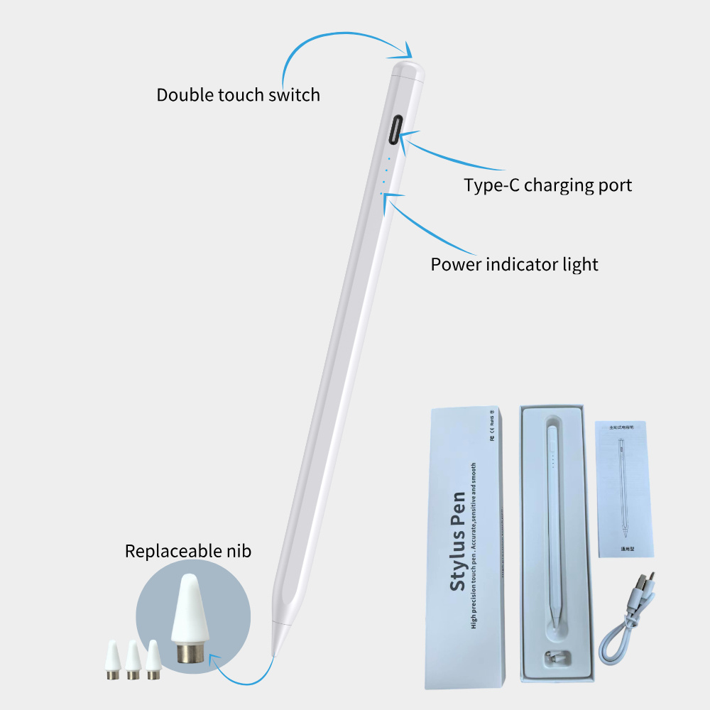 In Stock Universal Stylus Pen for Android IOS IPad Apple Pencil Huawei Xiaomi