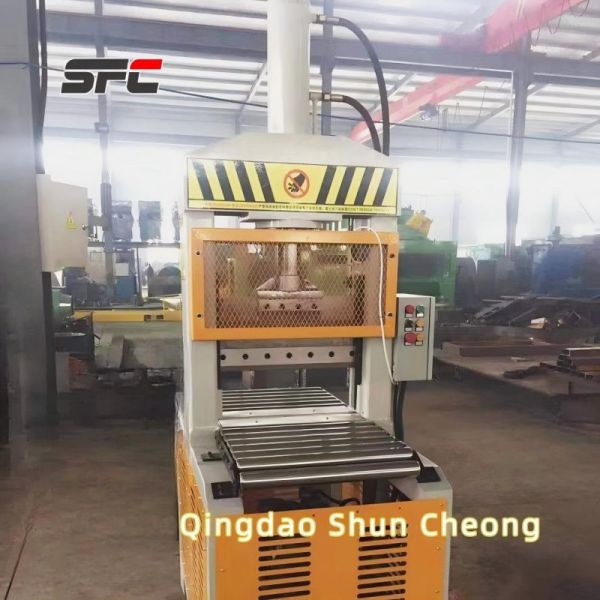 High Efficiency XQL-80 Model Rubber Bale Cutter with Compact Structure for Rubber Block Cutting