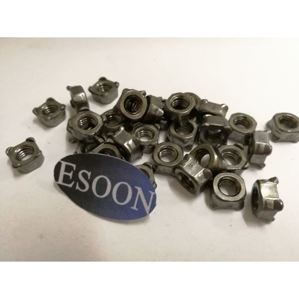 M4~M16 Carbon Steel DIN 928 Square Weld Nut,Plain surface,Grade 8,JIS1196