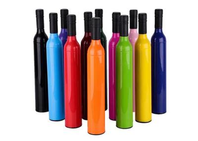 Gift Water Dripping Folding Wine Bottle Umbrella Rich Color Logo Printed Preventing