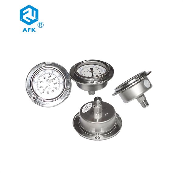 масло датчика 2.5in давления газа 63mm SUS304 цифров гидравлическое