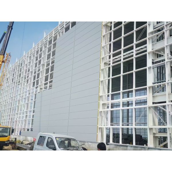 Fast Onsite Assembly Recyclable Steel Structure Processing Workshop Building