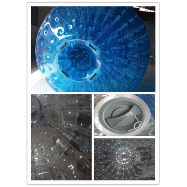 Adults Inflatable Outdoor Games Waterproof Body Zorbing Ball For Grass