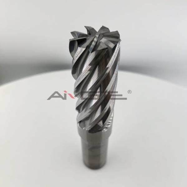 Multi Flute Carbide Milling Cutter Precision Cutting Tools For Batch Manufacturing
