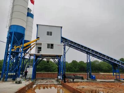 120cbm/H 163kw Liaoyuan Hzs120 Concrete Batching Plant
