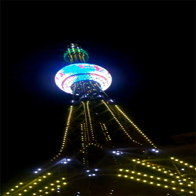 LED Point Lights Outdoor Waterproof RGB Programmable Pixel Light Source for Building Facade Media Lighting Advertising Decoration DMX Control High Brightness Easy Installation