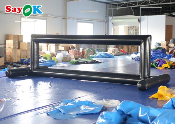 la piscine de volleyball de 4x2x1.5m Inflable flotte avec le jouet net de partie de l'eau
