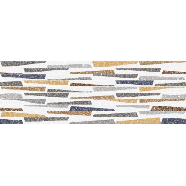 Rectangular Size Decorative Ceramic Tile Light And Dark Pattern Design