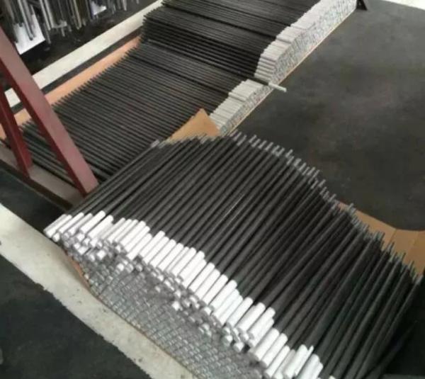 Resistance Silicon Carbide Heater For Float Glass Melting , Non-Ferrous Melting