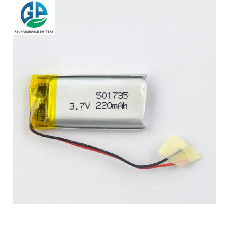 OEM 3.7V 220mAh KC IEC62133 Approved Rechargeable Lithium Polymer Battery Pack