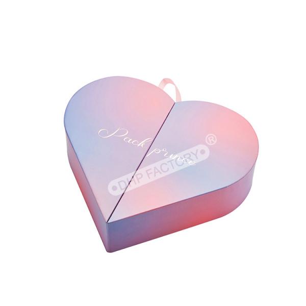 Beauty Makeup Subscription Luxury Cosmetic Packaging Boxes Heart Shape