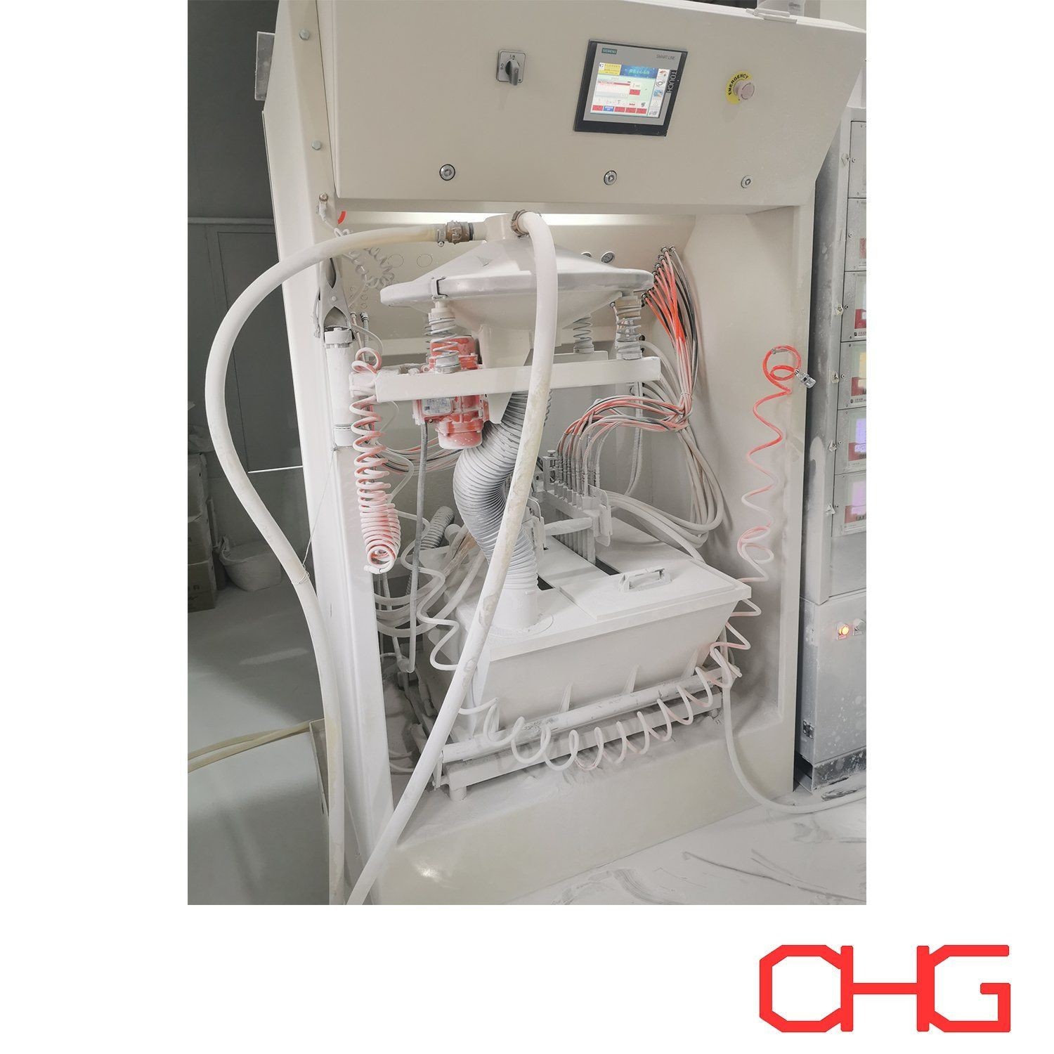Integrated Powder Coating Line Featuring Conveying Surface Treatment and Thermal