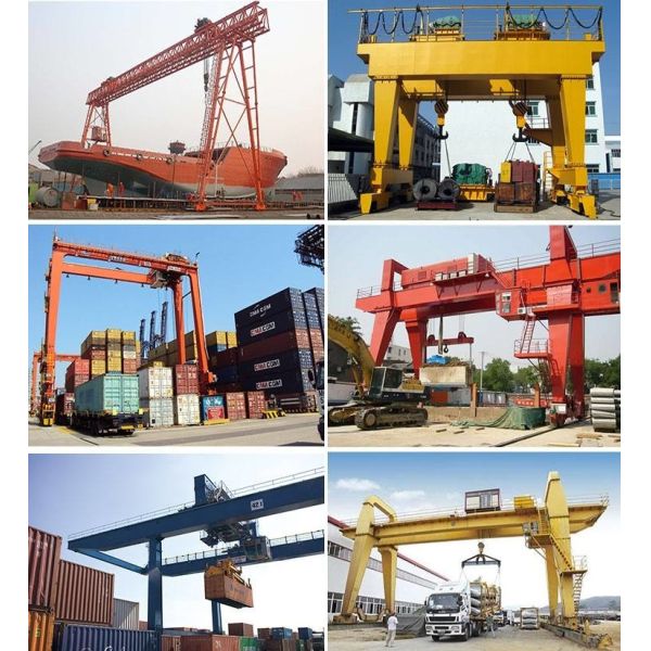 Equipo superior de grúa de construcción Amarillo/rojo Carga de elevación de 10 a 75 t Alturas de elevación de 6 a 18 m