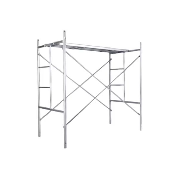 Durable H-Frame Steel Scaffolding System with Customizable Length, Corrosion Resistant and High Wind Resistance for Construction Projects