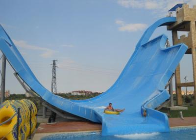 Colorful Water Park Slide with DSM Gelcoat Environmental Protection