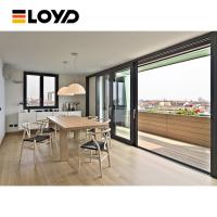 Double Track Aluminum Patio Sliding Door Left / Right Opening Direction