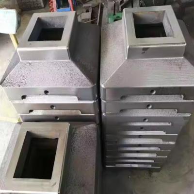 Grey Iron Base with Customized Color and Custom Dimensions for Parking Garage Guard Rails