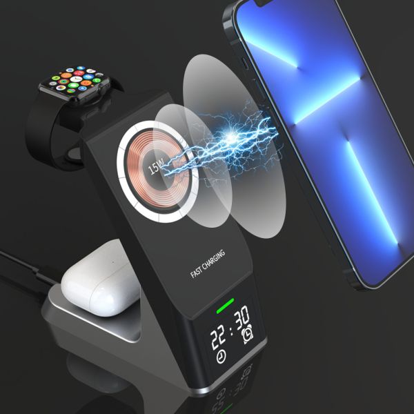 Fast Charge Wireless Charging Pad with Over-voltage Protection Safe and Reliable