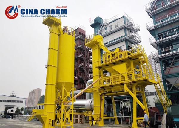 Modular Structure Asphalt Mixing Plant , Hot Mix Plant For Road Construction