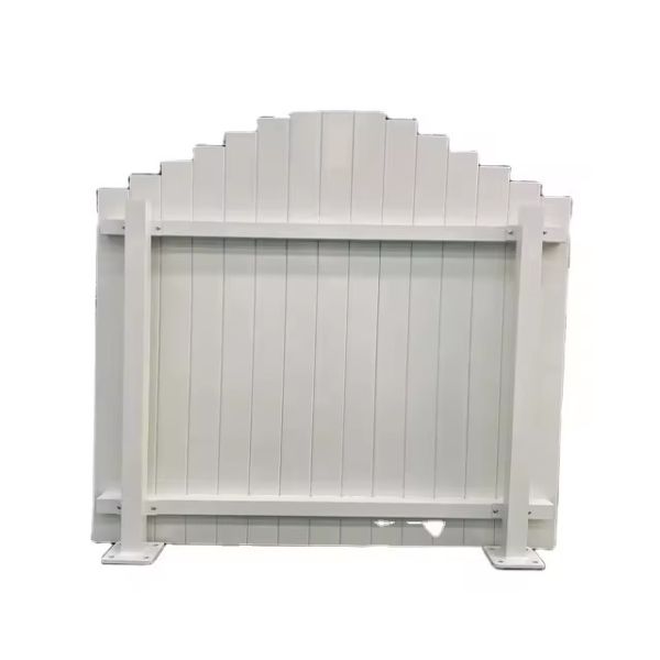 Sports Barrier 5 Foot White Aluminum Fence Unassembled With Strong And Durable Structure